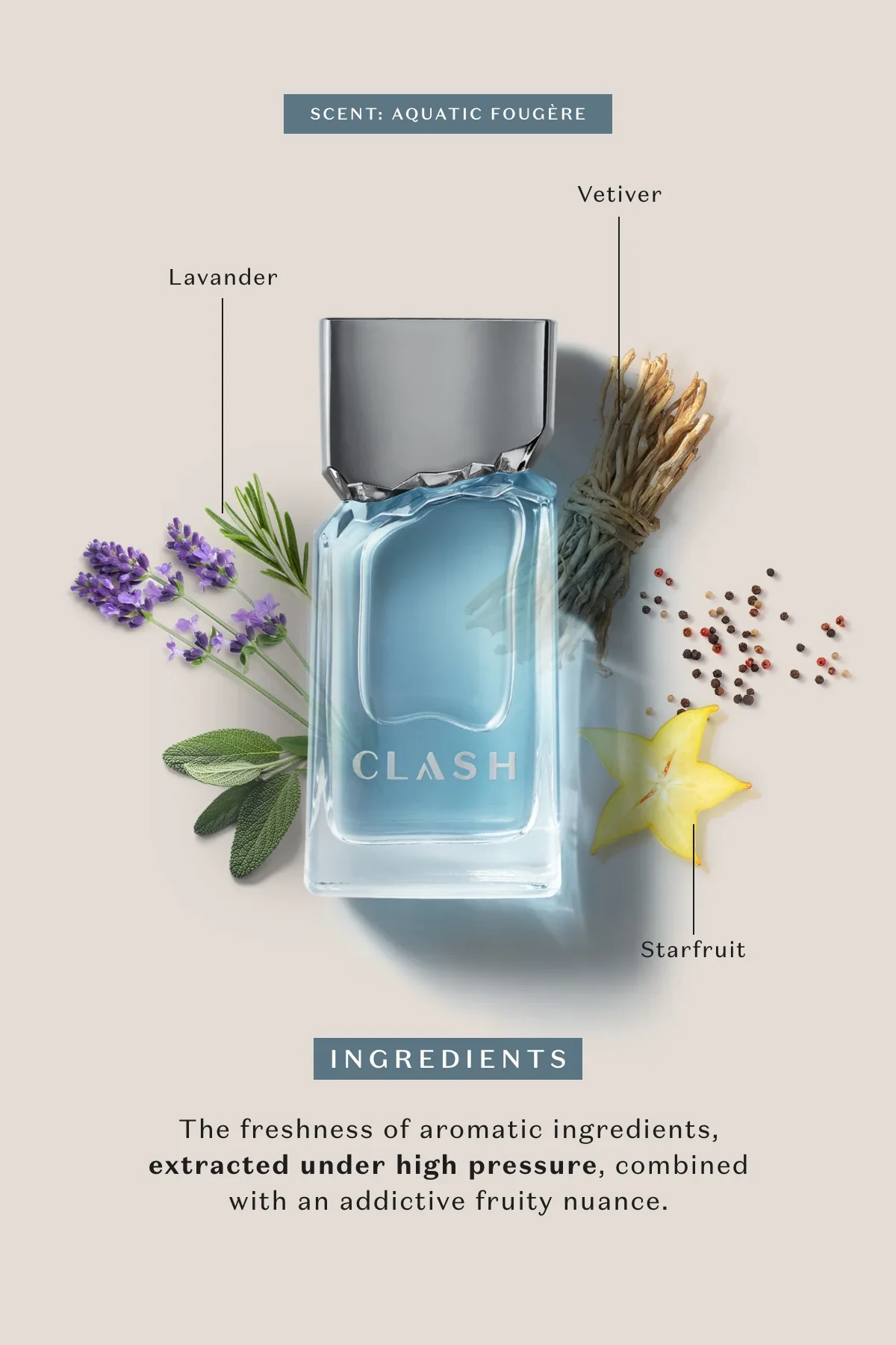 Resenha Clash O Boticário - frasco do perfume